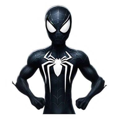 Spider-Man symbiote sticker