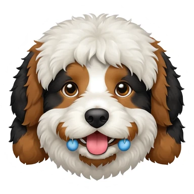 Bernedoodle sticker