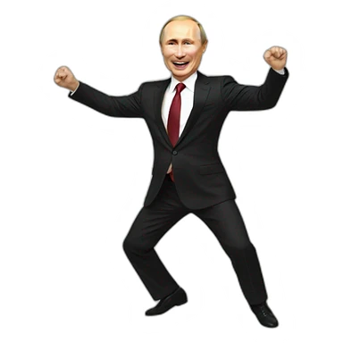 Putin dancing sticker