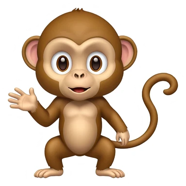 Fatest monkey in the world sticker