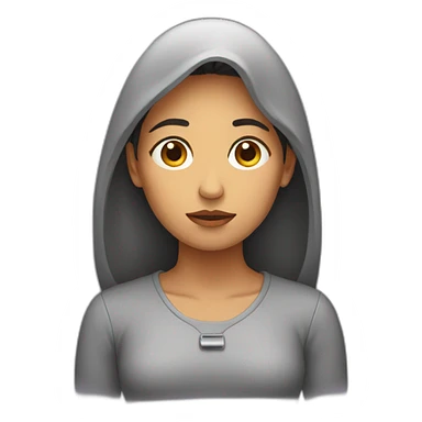 mujer triste  sticker