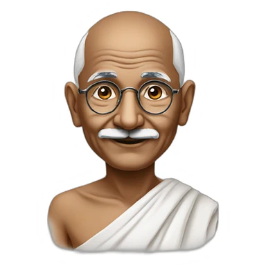 Mahatma Gandhi sticker