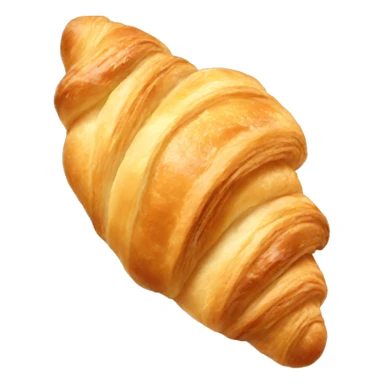 creamy croissant sticker