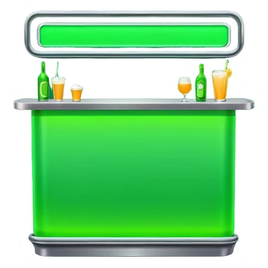 the green bar "friend" sticker