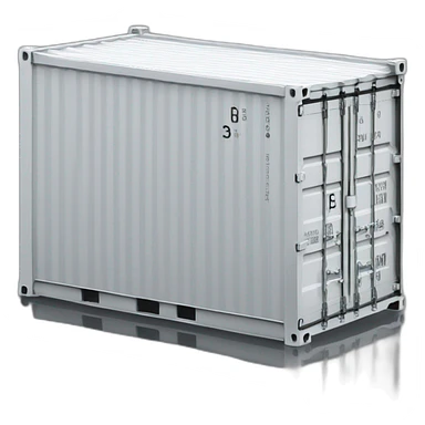 Grey Sea container hydrogen sticker