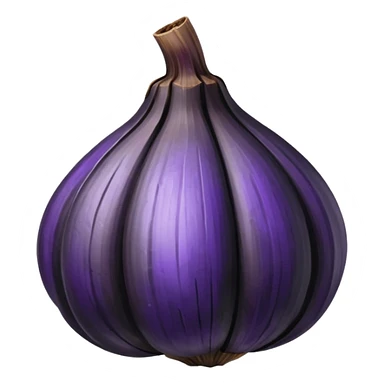 black garlic sticker