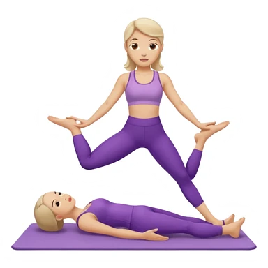 pilates girl  sticker