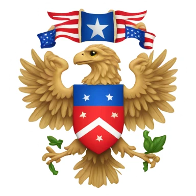 America Coat Of Arms sticker