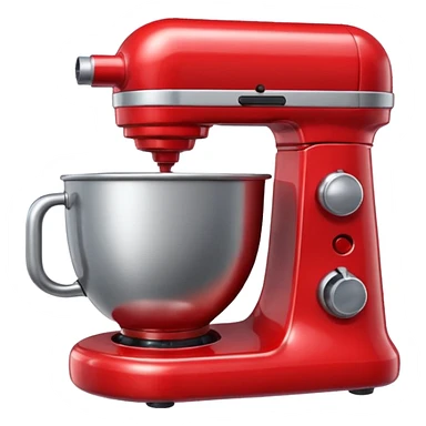 A mixer emoji in apple stile  sticker
