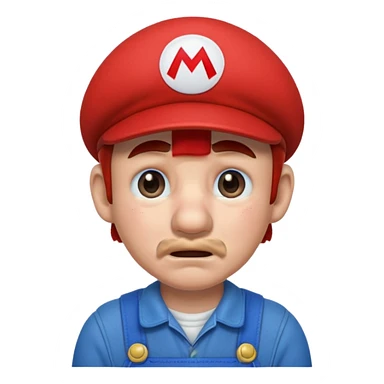 Super Mario crying  sticker