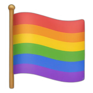 gay flag sticker