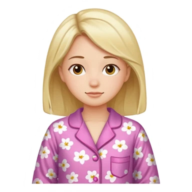 Pajama girl sticker