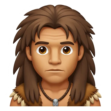 Prehistoric man sticker