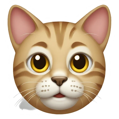 text buff cat sticker