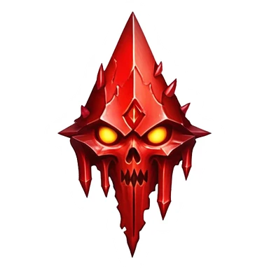 blood shard diablo sticker