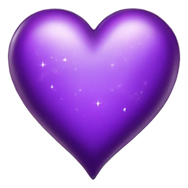 purple heart with magic sticker