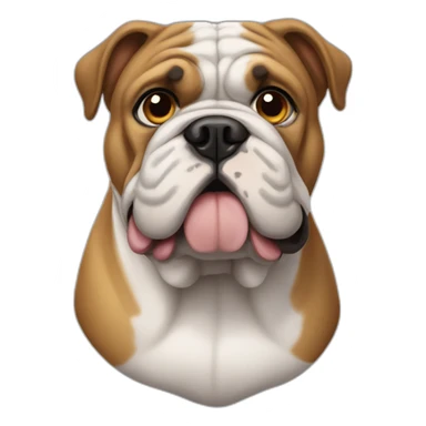 Bulldog anglais sticker
