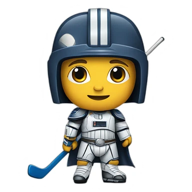 Starwars hockey sticker