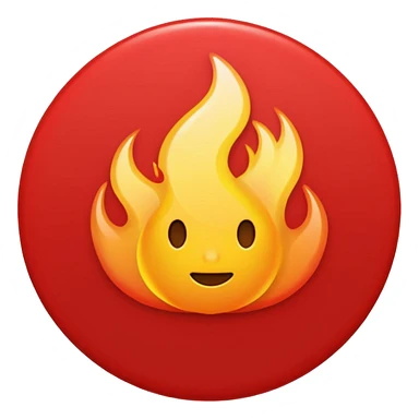 A red sticker that has the text “HOT” on it sticker