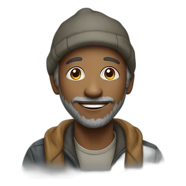 happy homeless sticker