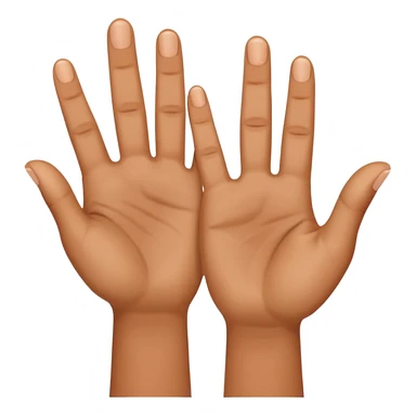 thank you 2 hand  sticker