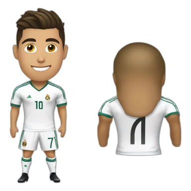 Cristiano Ronaldo whit goar sticker