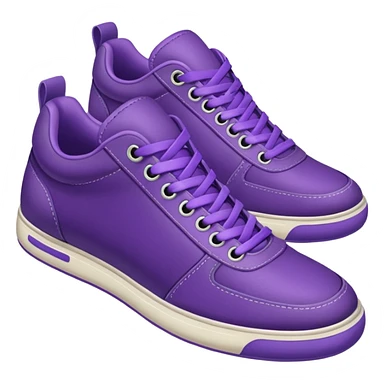 purple sneakers sticker