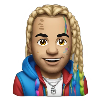 6ix9ine sticker