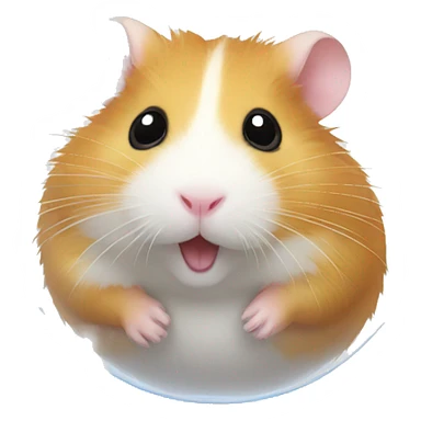 hamster in a bubble sticker
