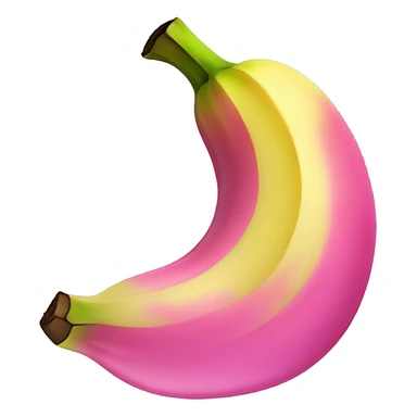 pink banana  sticker