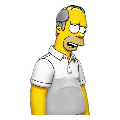 Homer Simpson Homer Simpson sticker
