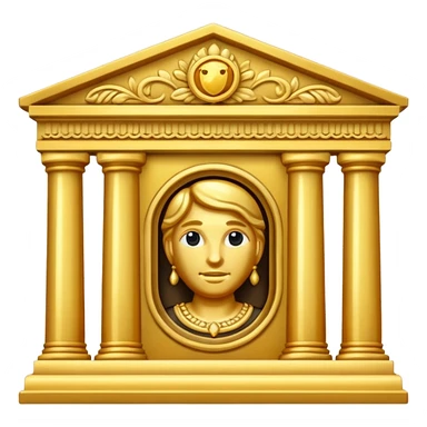 bank color gold sticker