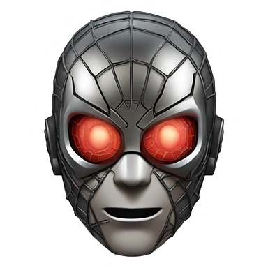 Terminator Spider-man Face sticker