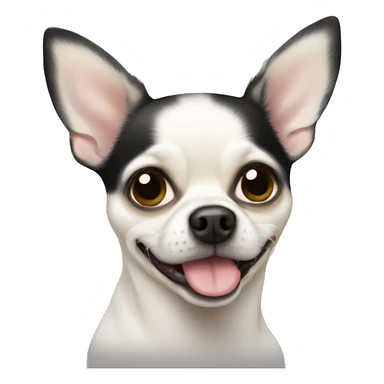 fat white chihuahua sticker