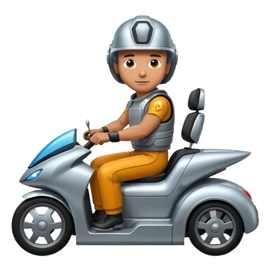 man on vehicle sticker
