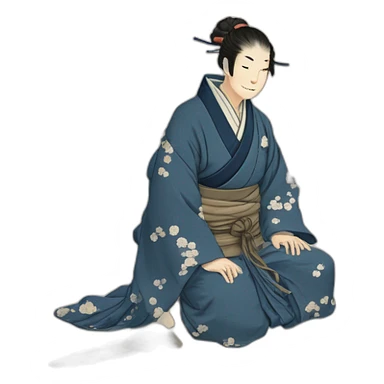 Hokusai Katsushika sticker