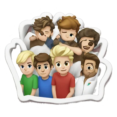 1D logo sticker