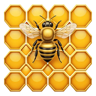 queen bee sticker