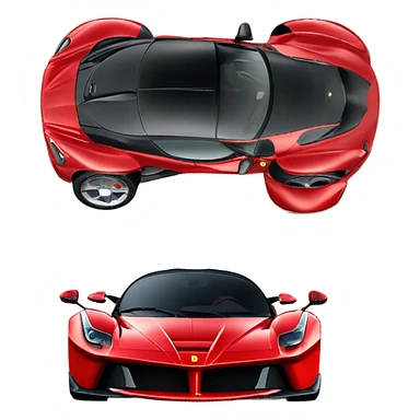 ferrari la ferrari sticker