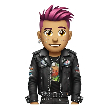 Punk anarchi  sticker