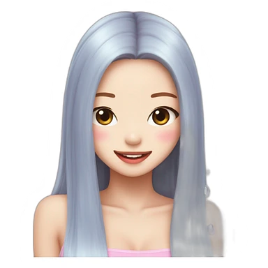 Jennie de blackpink tomando agua sticker