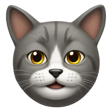 Gato con bigotes sticker