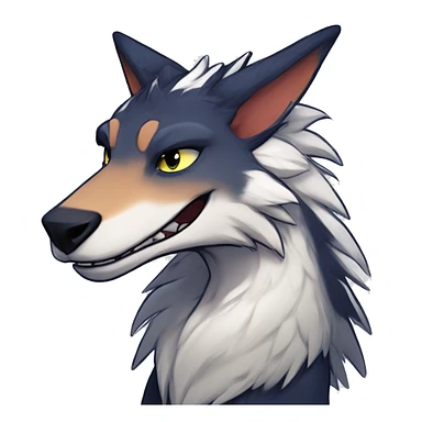 Cute Sergal by griffsnuff & LiLaiRa & Falvie sticker