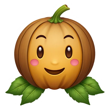 Crie um emoji de laço marrom sticker