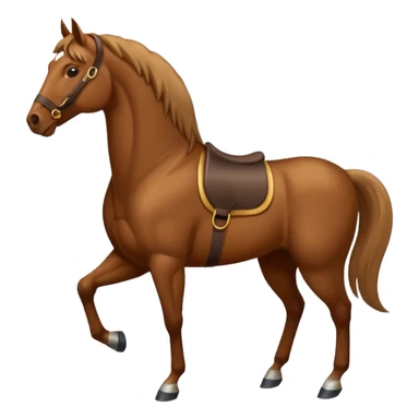 High resolution of A horse sticker