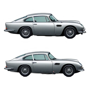 Aston Martin DB 5 sticker