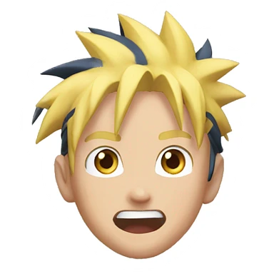 naruto very excited sticker