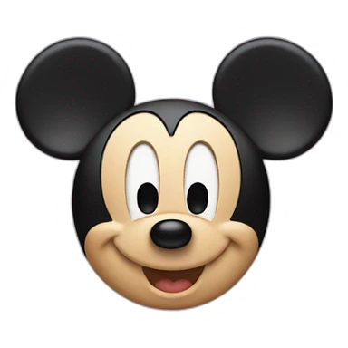 Mickey with mickey ears sticker