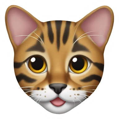 Bengal cat,Spotted Coat,short hair sticker