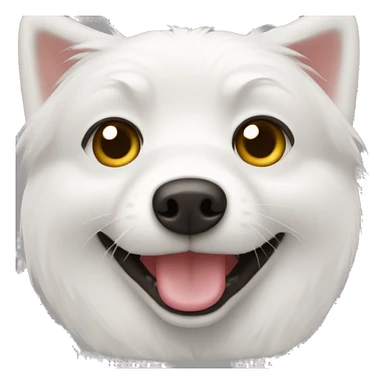 Japanese spitz sticker